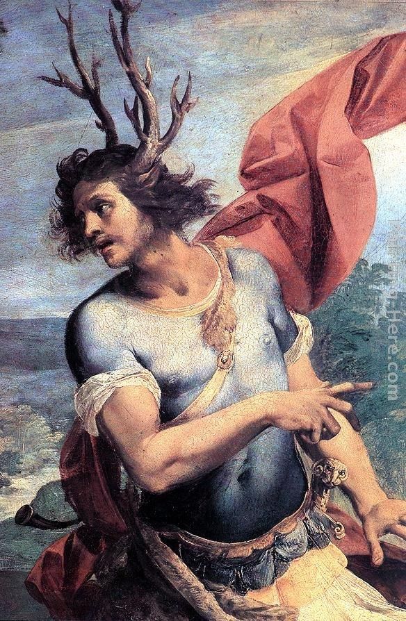Giuseppe Cesari Diana and Actaeon (detail)